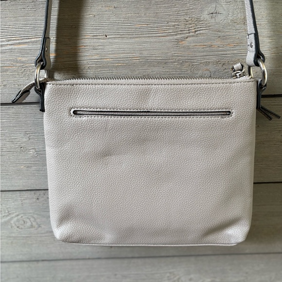 Dana Buchman Gray Crossbody Bag with Adjustable Strap - Picture 2 of 14